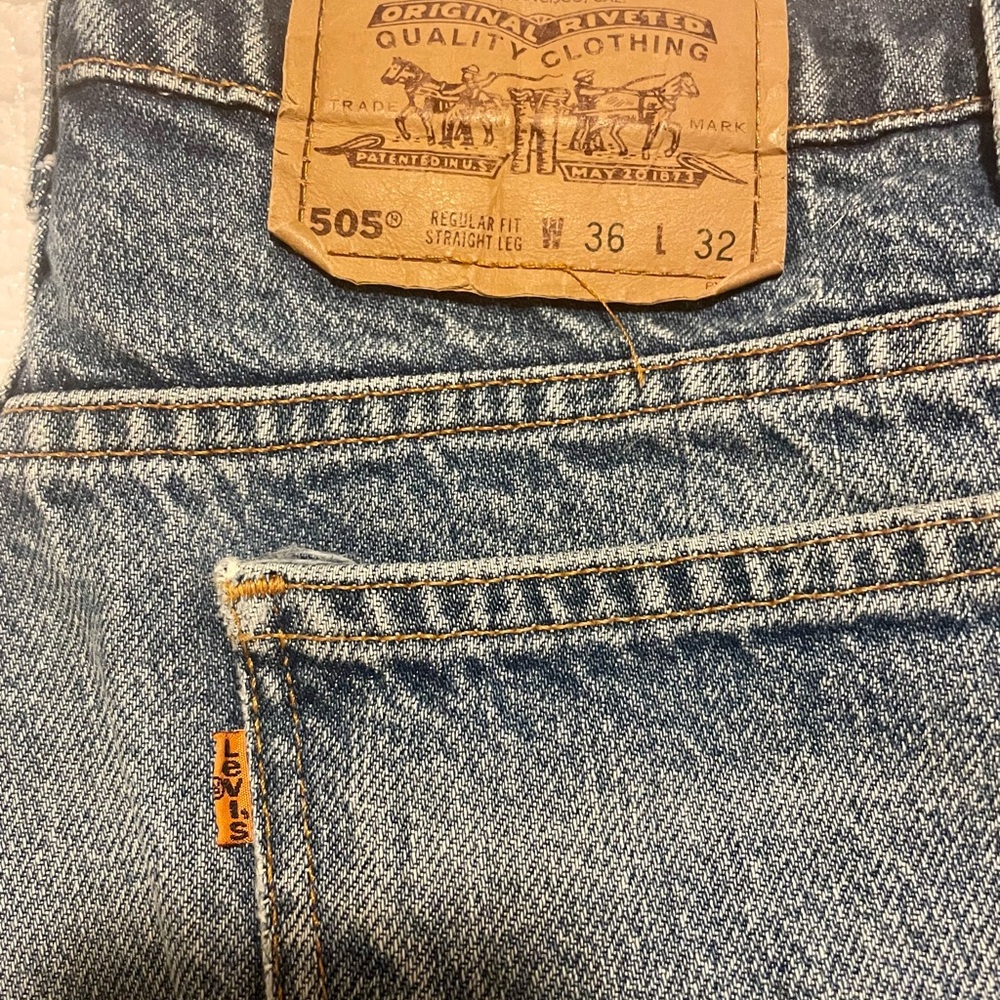 Levi's Blue Straight Jeans Classic Style